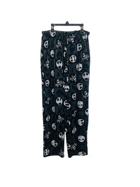 Disney Black & White Jack Skellington Pajama Pants
